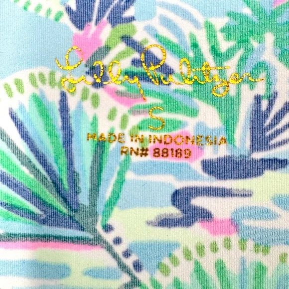 Lilly Pulitzer Swim Coverup Dress Blue - Picture 6 of 6